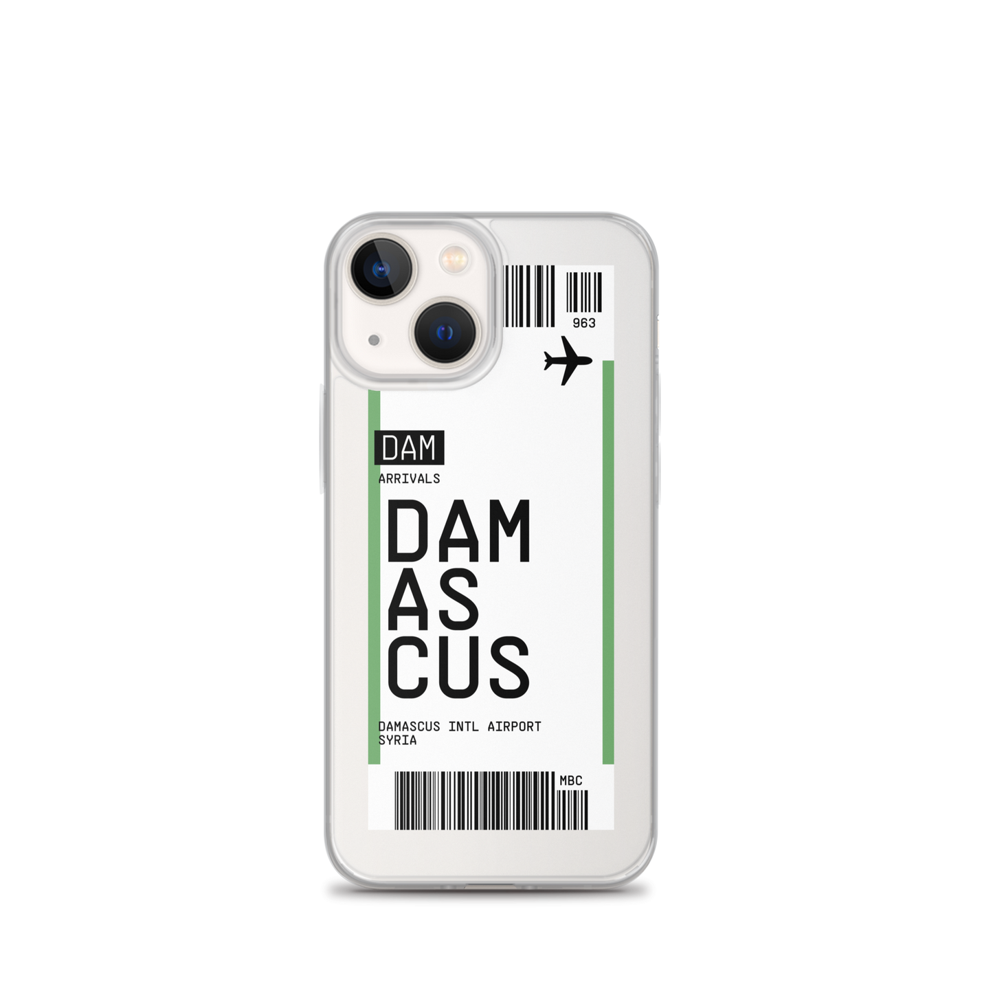 Damascus Ticket iPhone® Case