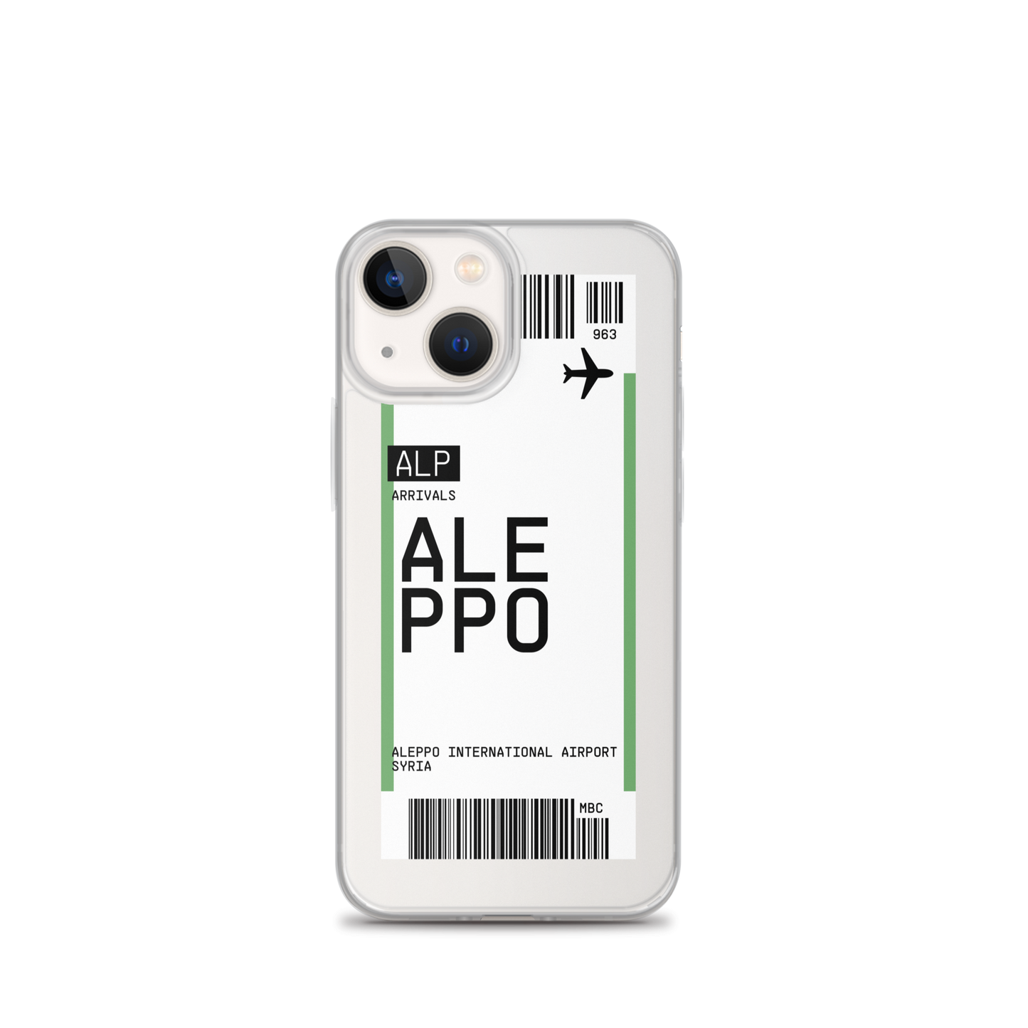 Aleppo Ticket iPhone® Case