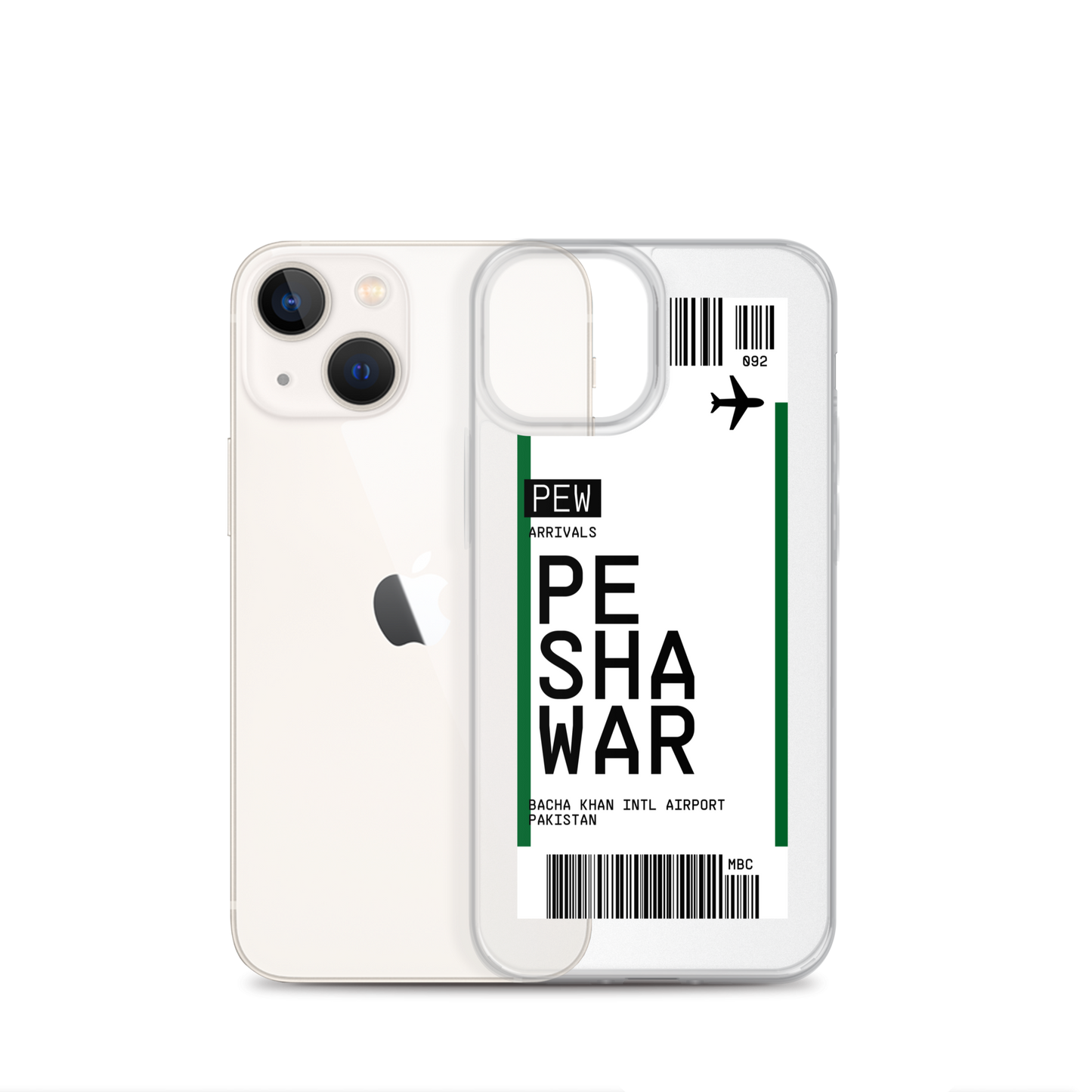 Peshawar Ticket iPhone® Case