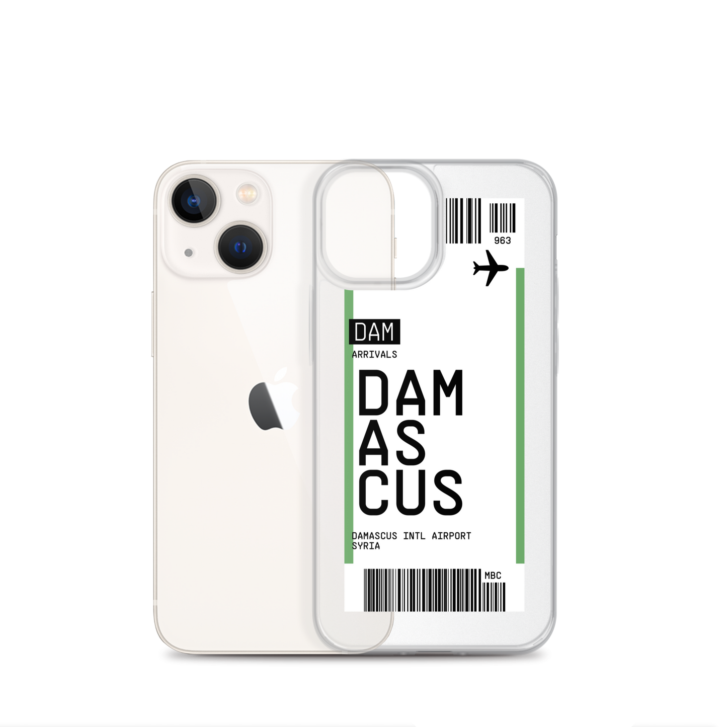 Damascus Ticket iPhone® Case