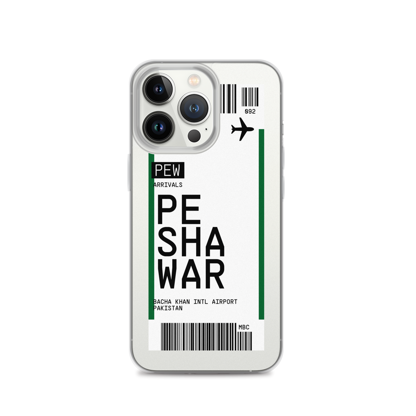 Peshawar Ticket iPhone® Case