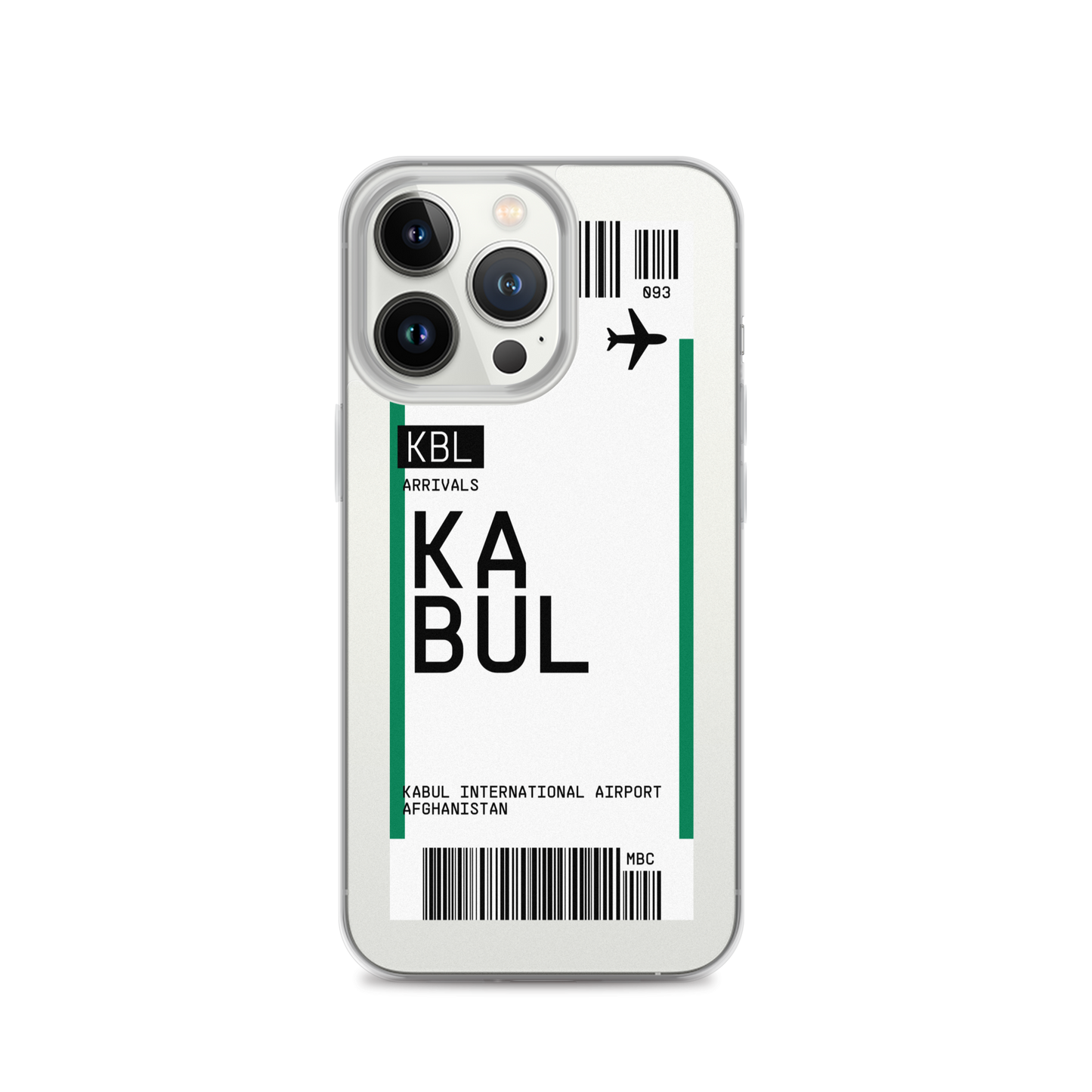 Kabul Ticket iPhone® Case