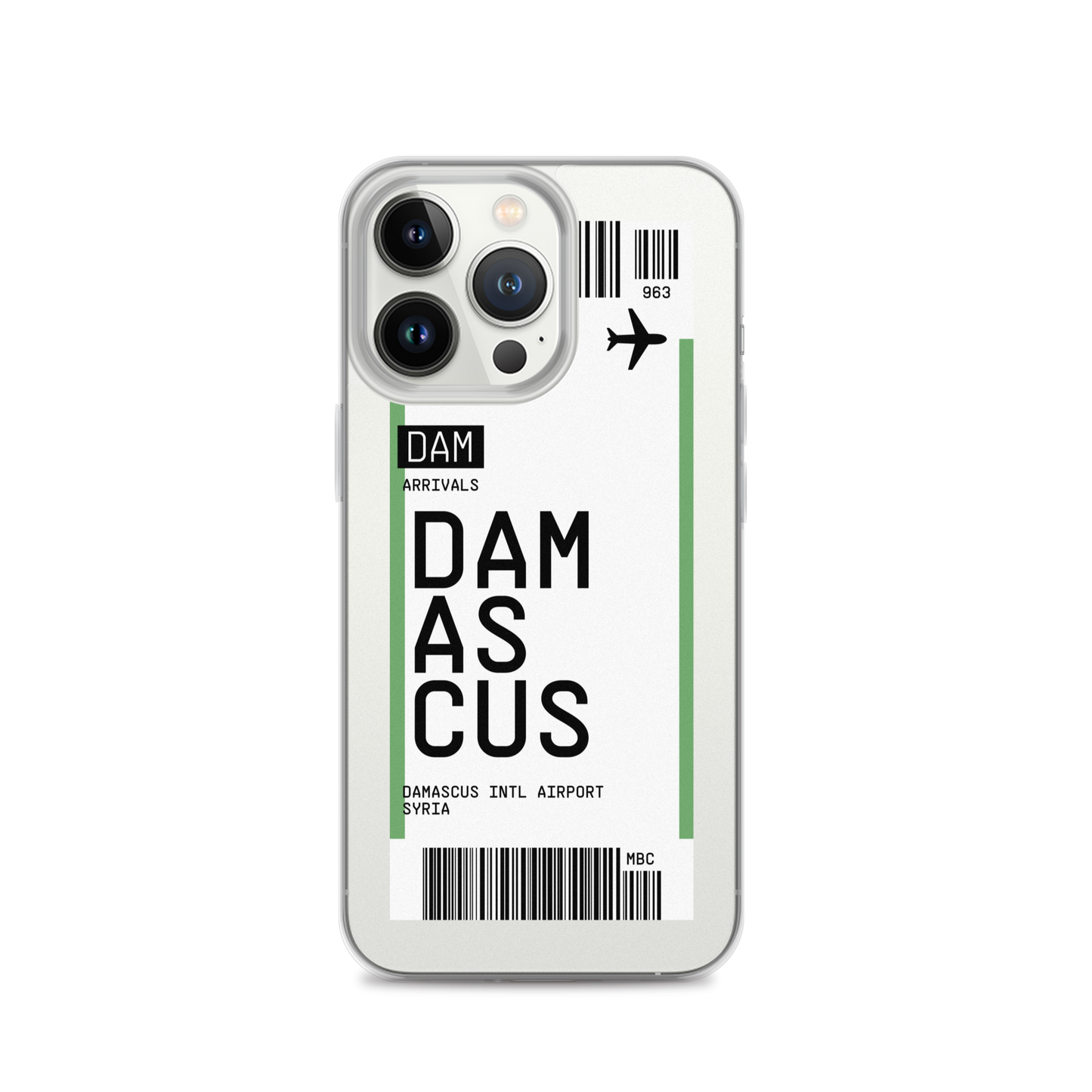 Damascus Ticket iPhone® Case