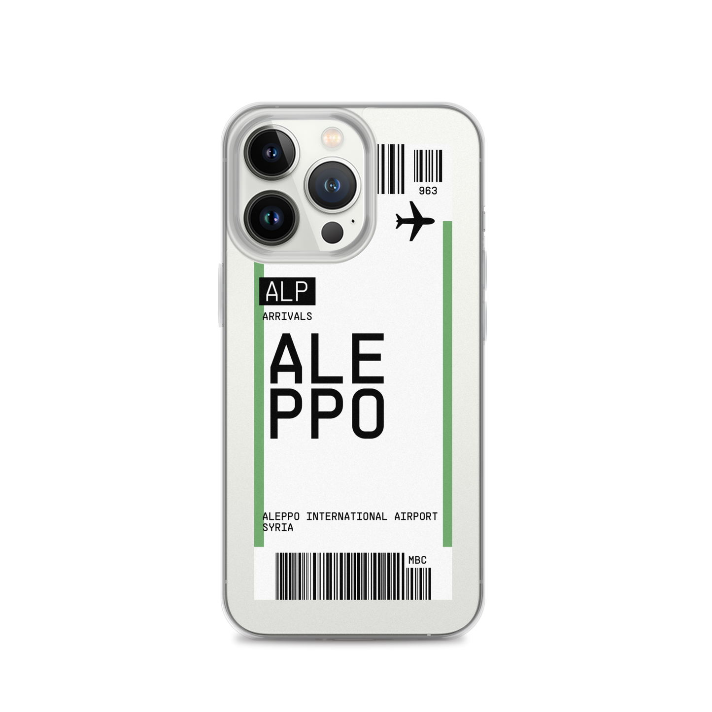 Aleppo Ticket iPhone® Case