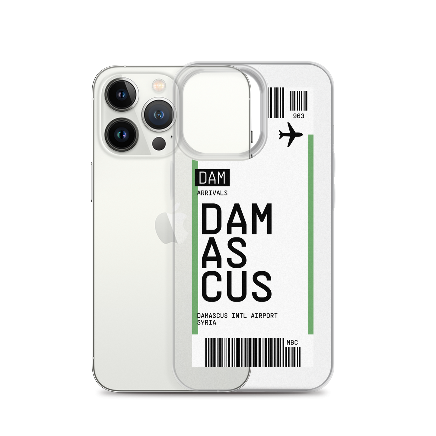 Damascus Ticket iPhone® Case