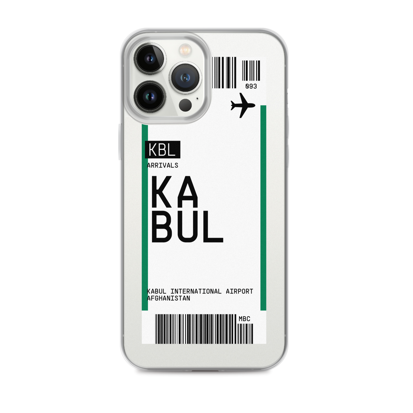 Kabul Ticket iPhone® Case