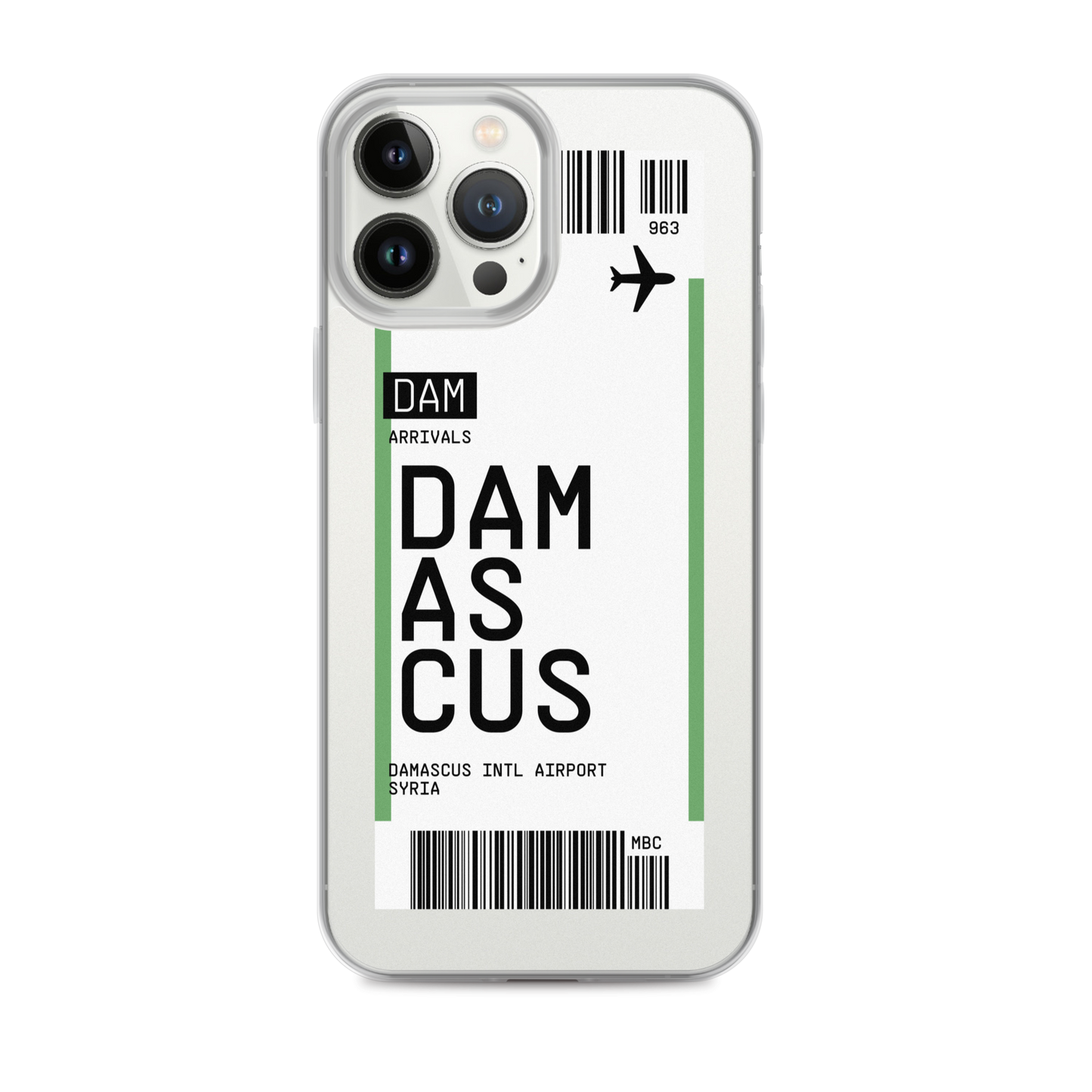 Damascus Ticket iPhone® Case