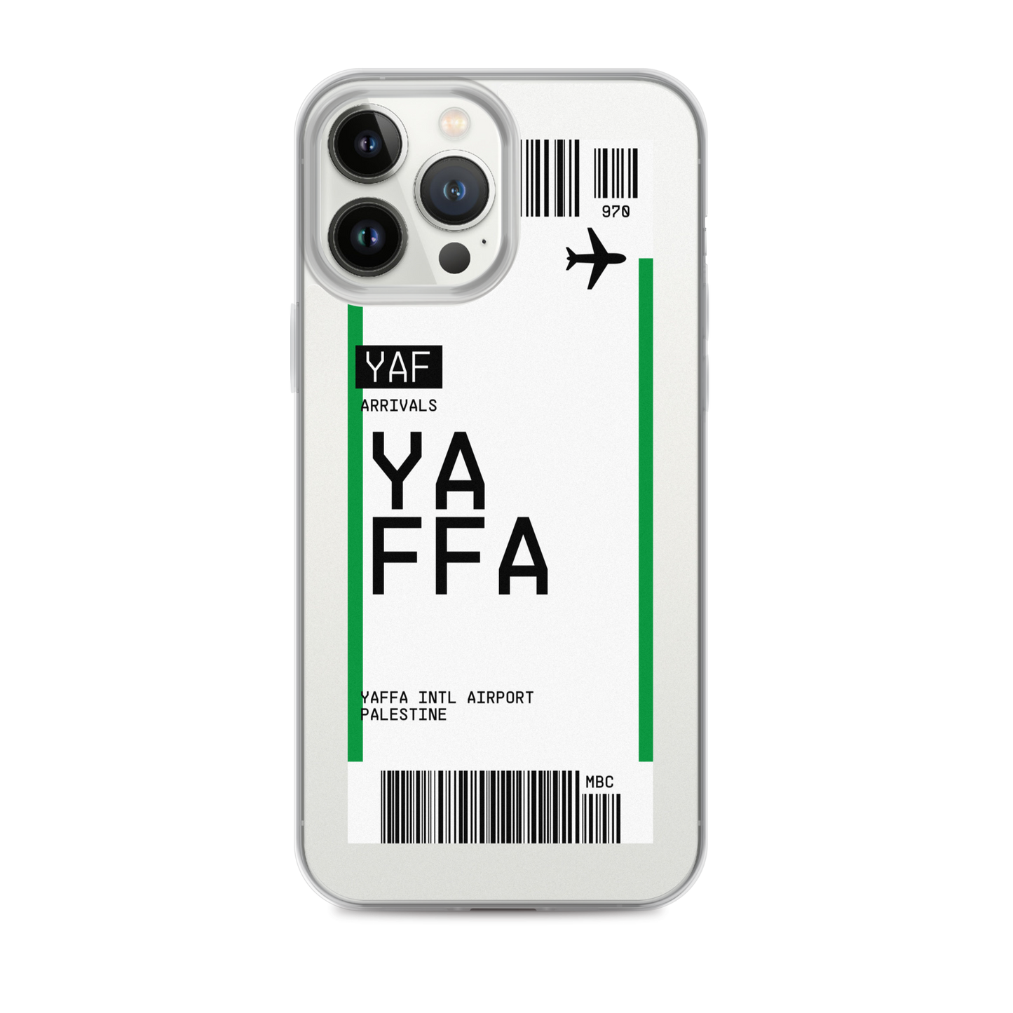 Yaffa Ticket iPhone® Case