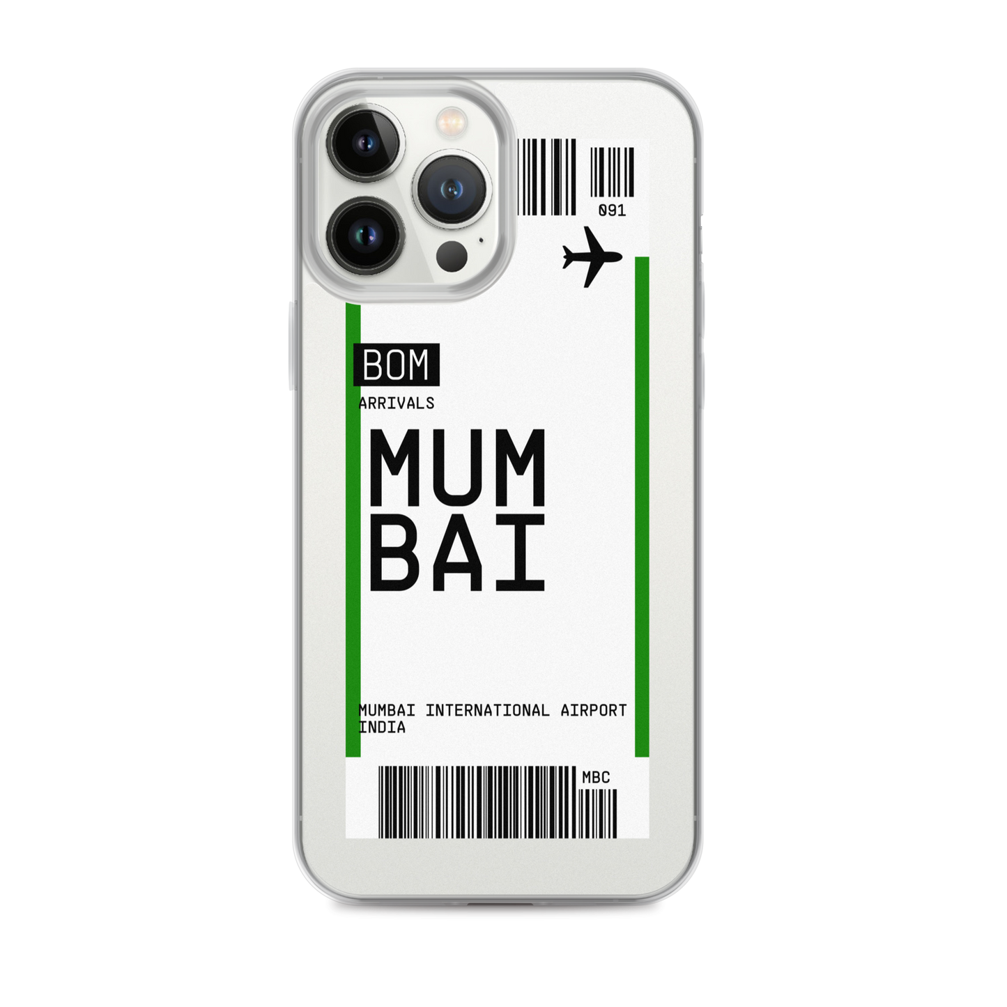 Mumbai Ticket iPhone® Case