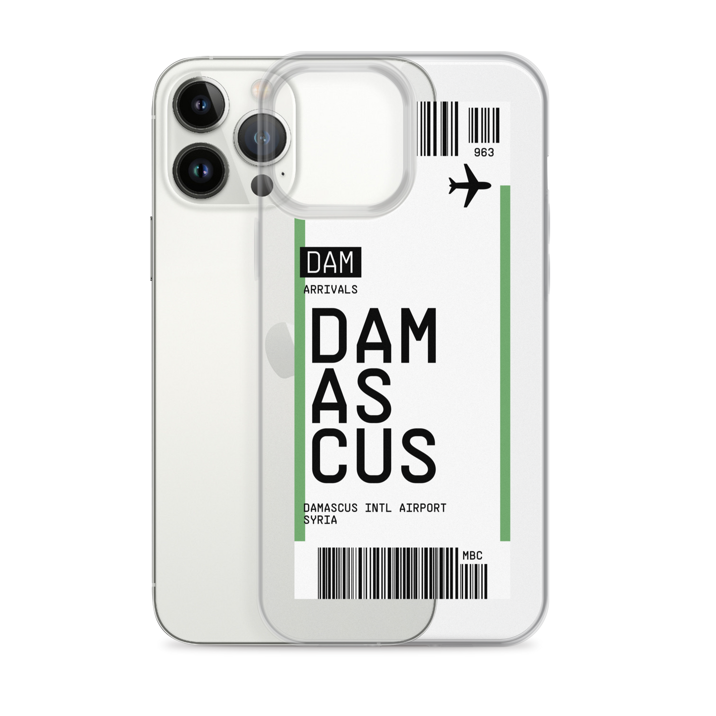 Damascus Ticket iPhone® Case