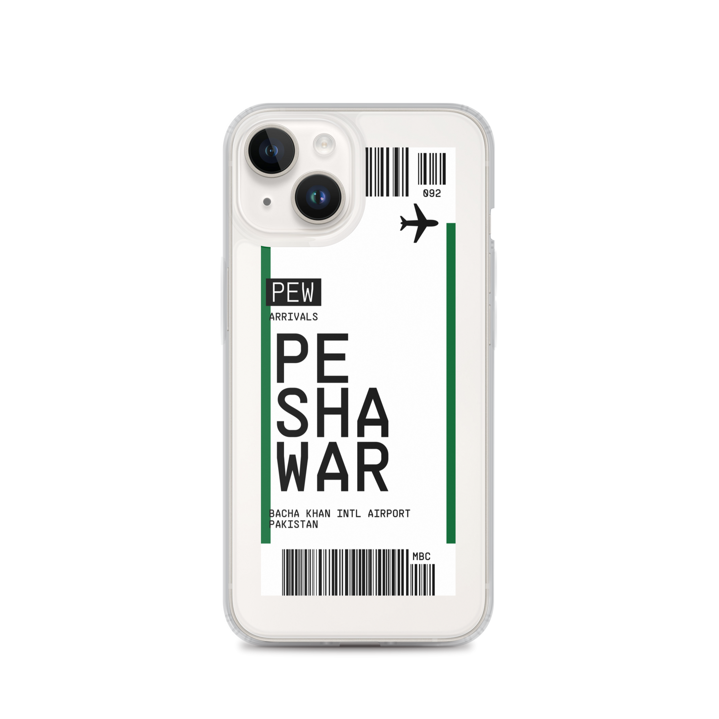 Peshawar Ticket iPhone® Case