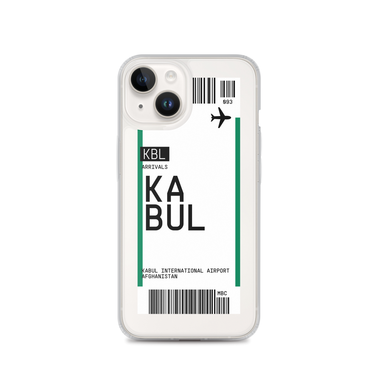 Kabul Ticket iPhone® Case