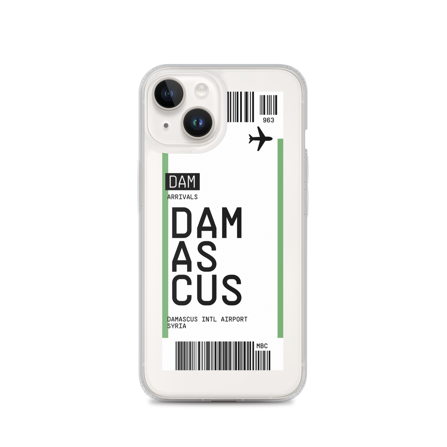 Damascus Ticket iPhone® Case