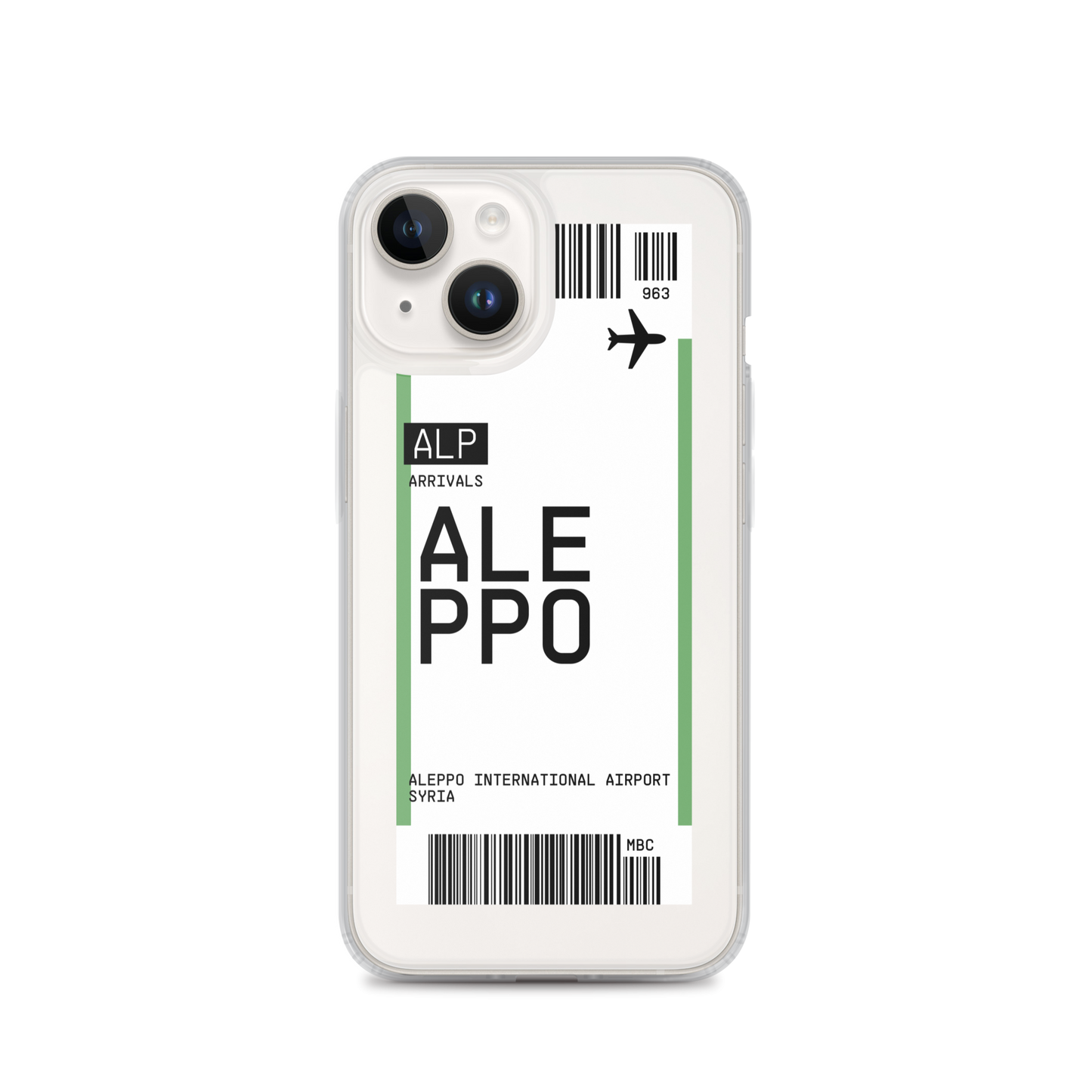 Aleppo Ticket iPhone® Case