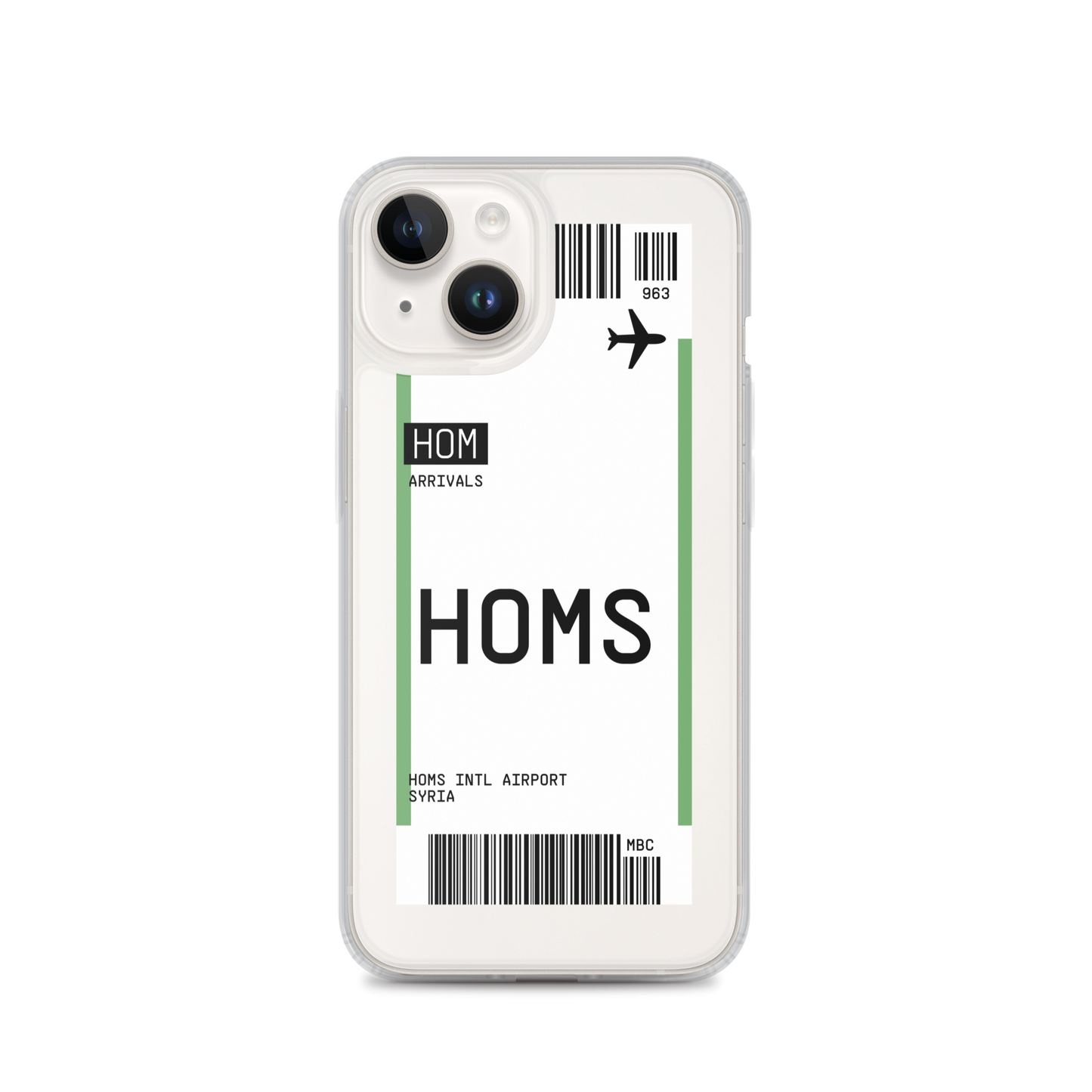 Homs Ticket iPhone® Case