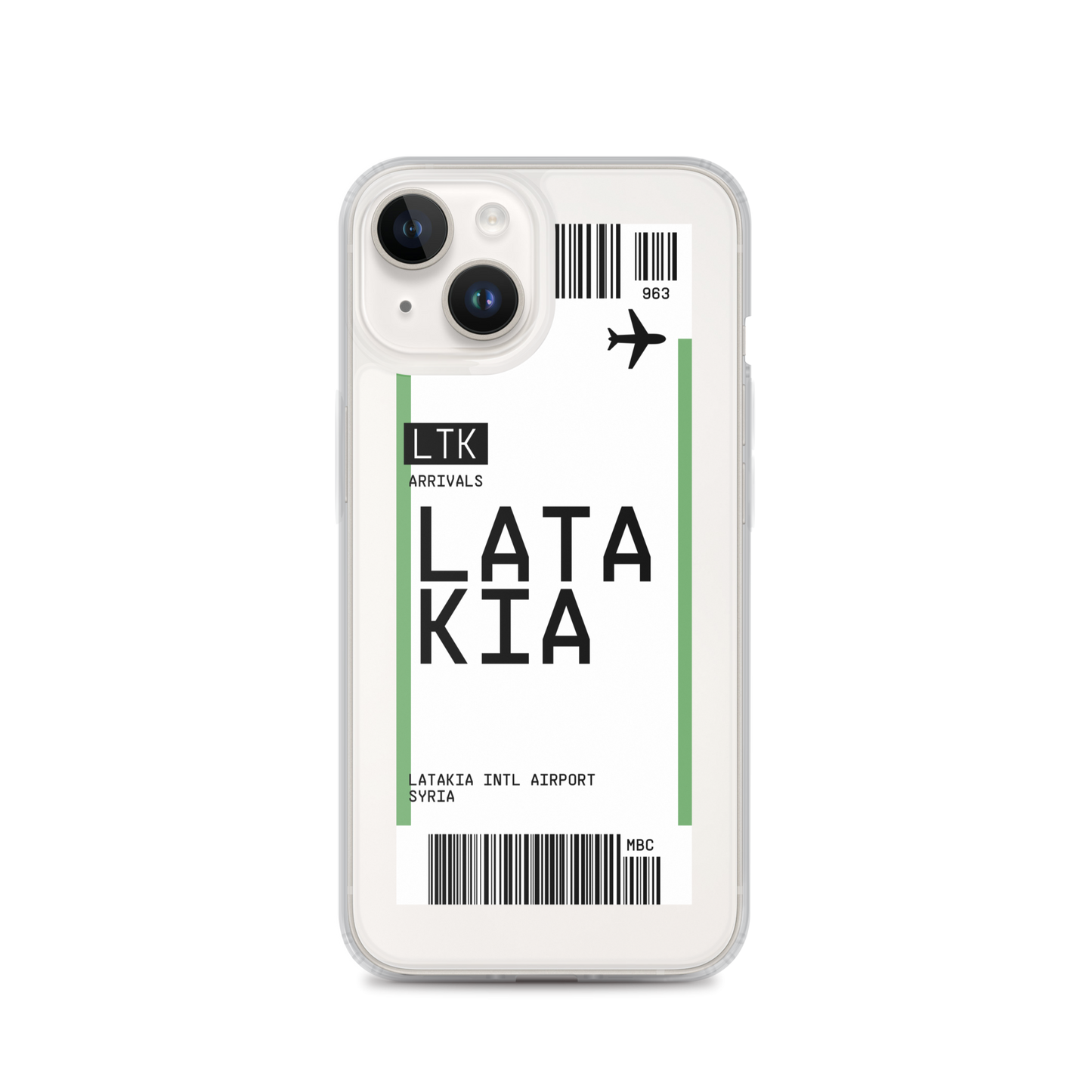 Latakia Ticket iPhone® Case