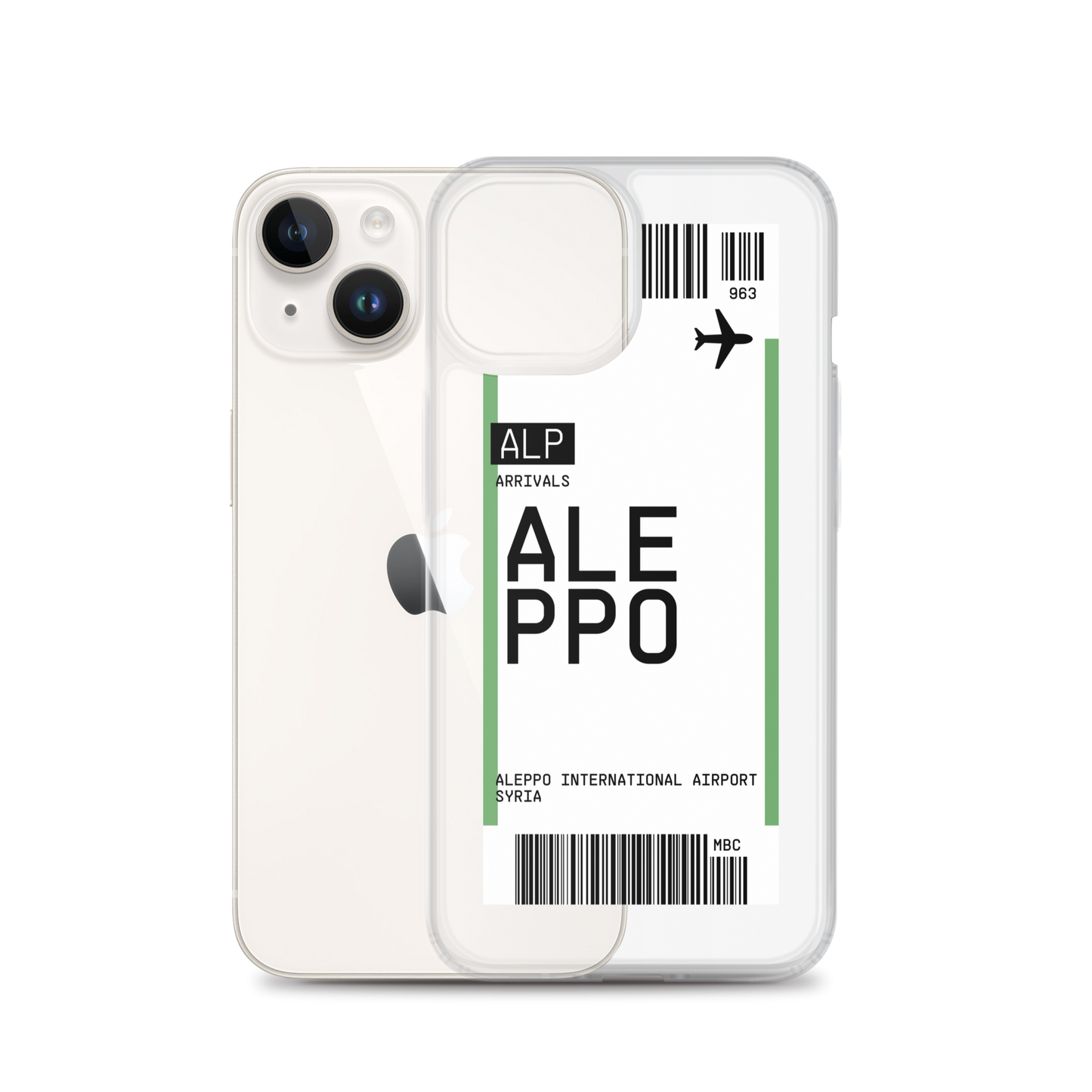 Aleppo Ticket iPhone® Case