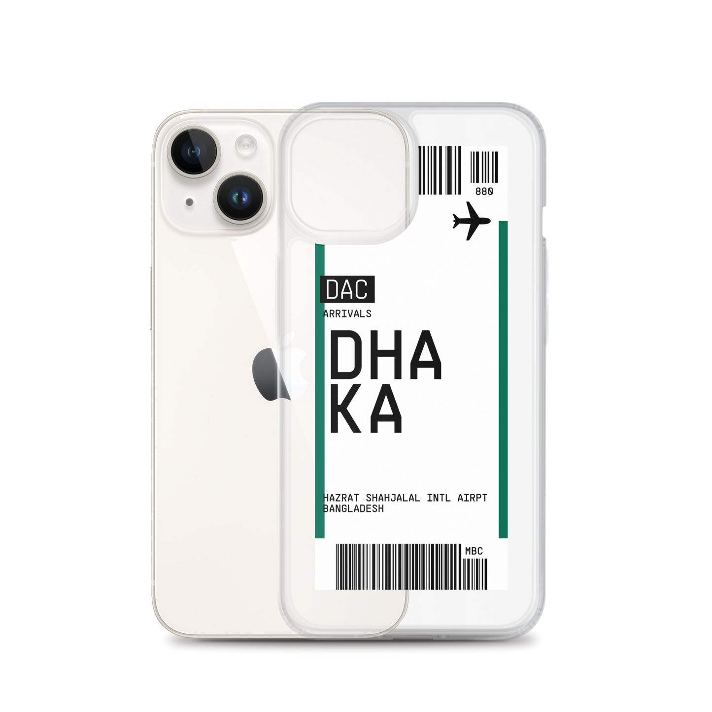 Dhaka Ticket iPhone® Case