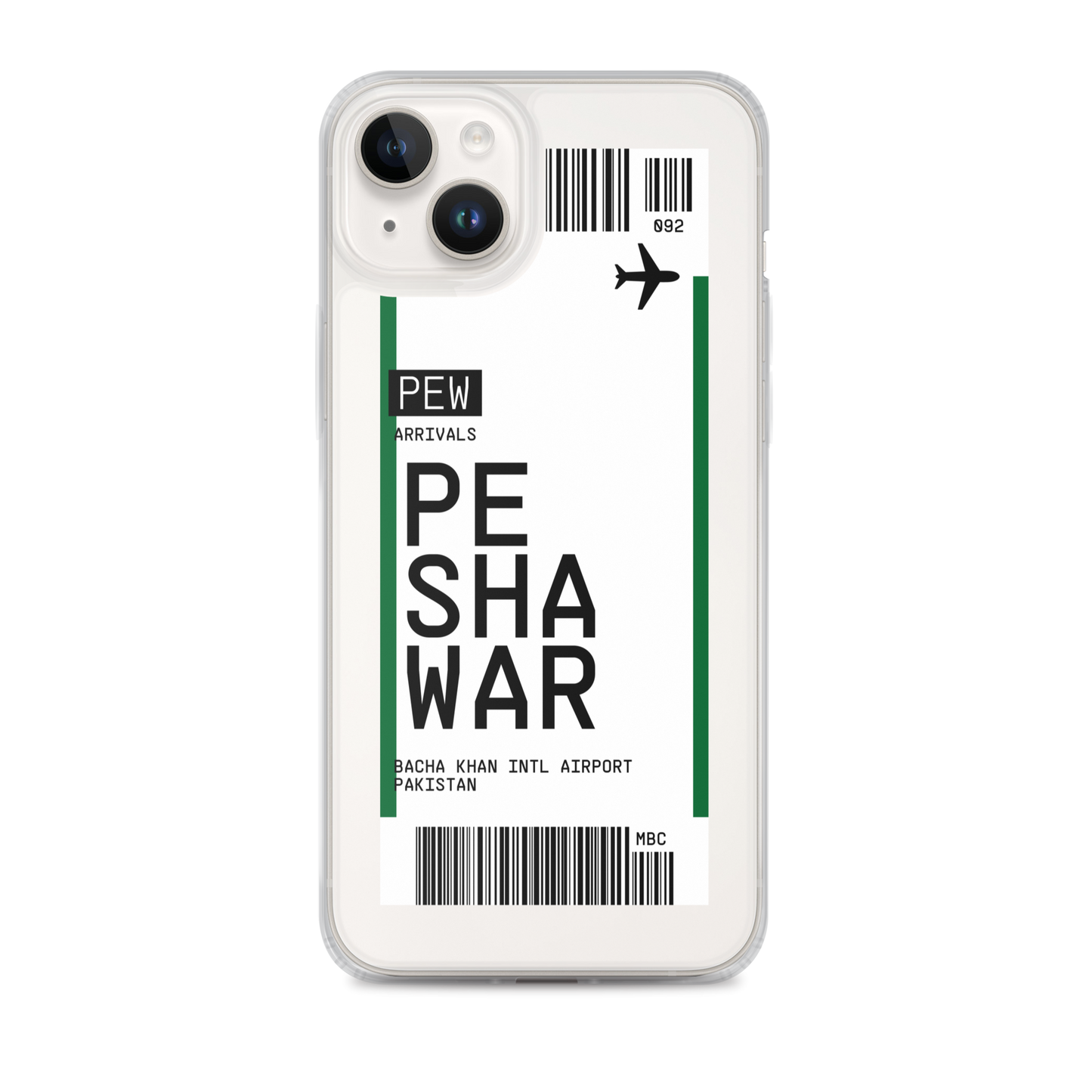 Peshawar Ticket iPhone® Case