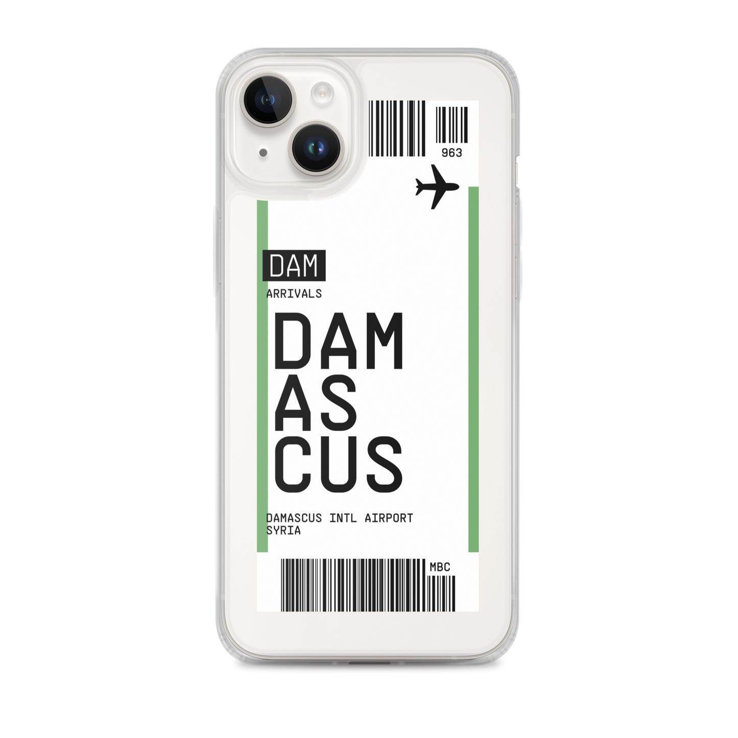 Damascus Ticket iPhone® Case