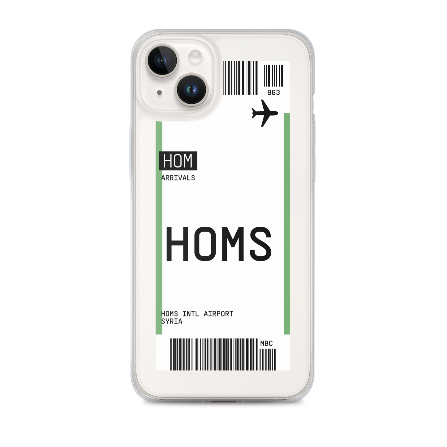 Homs Ticket iPhone® Case