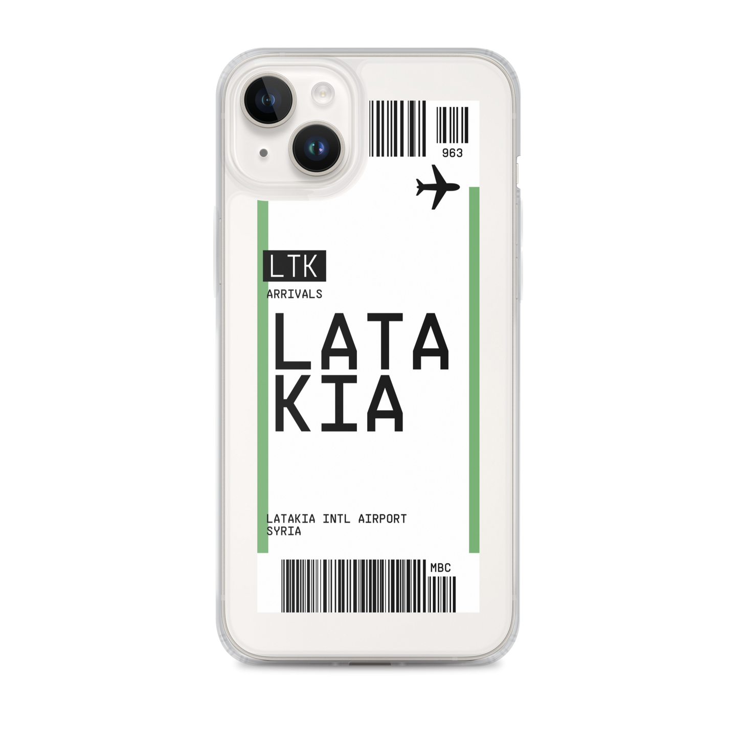 Latakia Ticket iPhone® Case