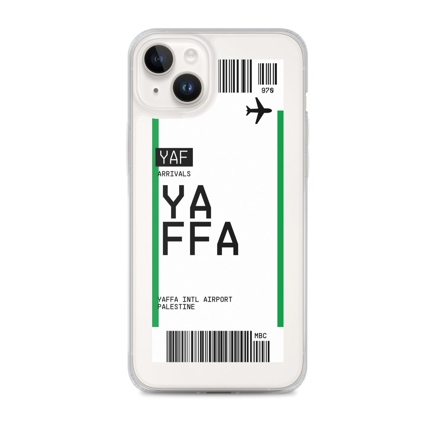 Yaffa Ticket iPhone® Case