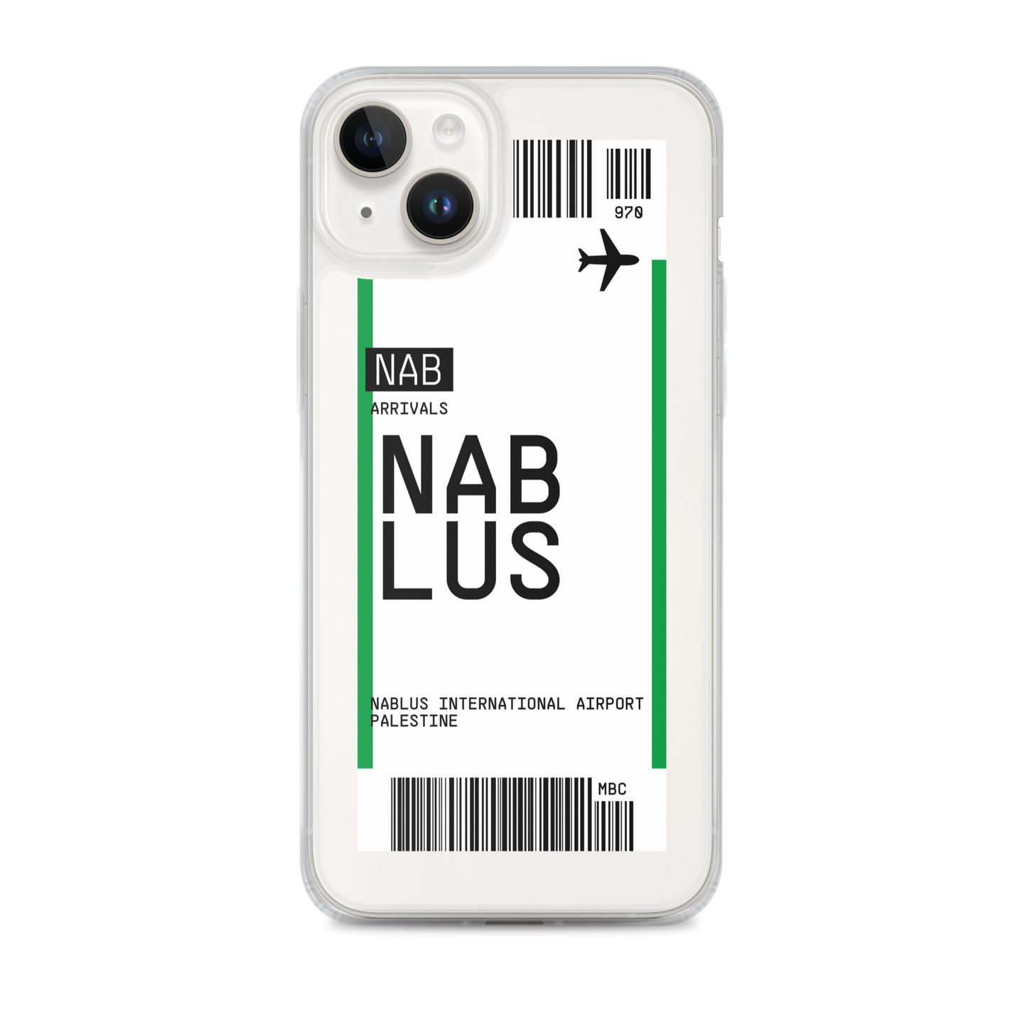 Nablus Ticket iPhone® Case