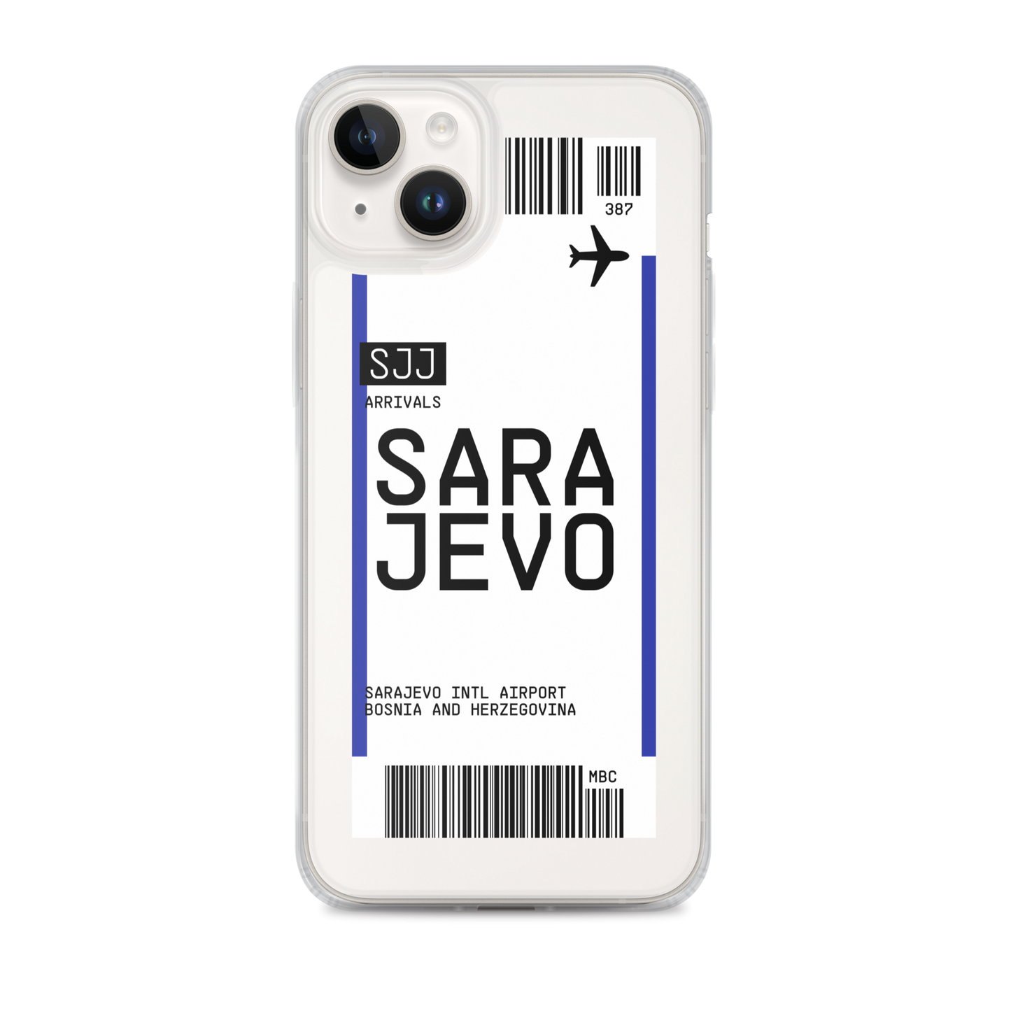 Sarajevo Ticket iPhone® Case