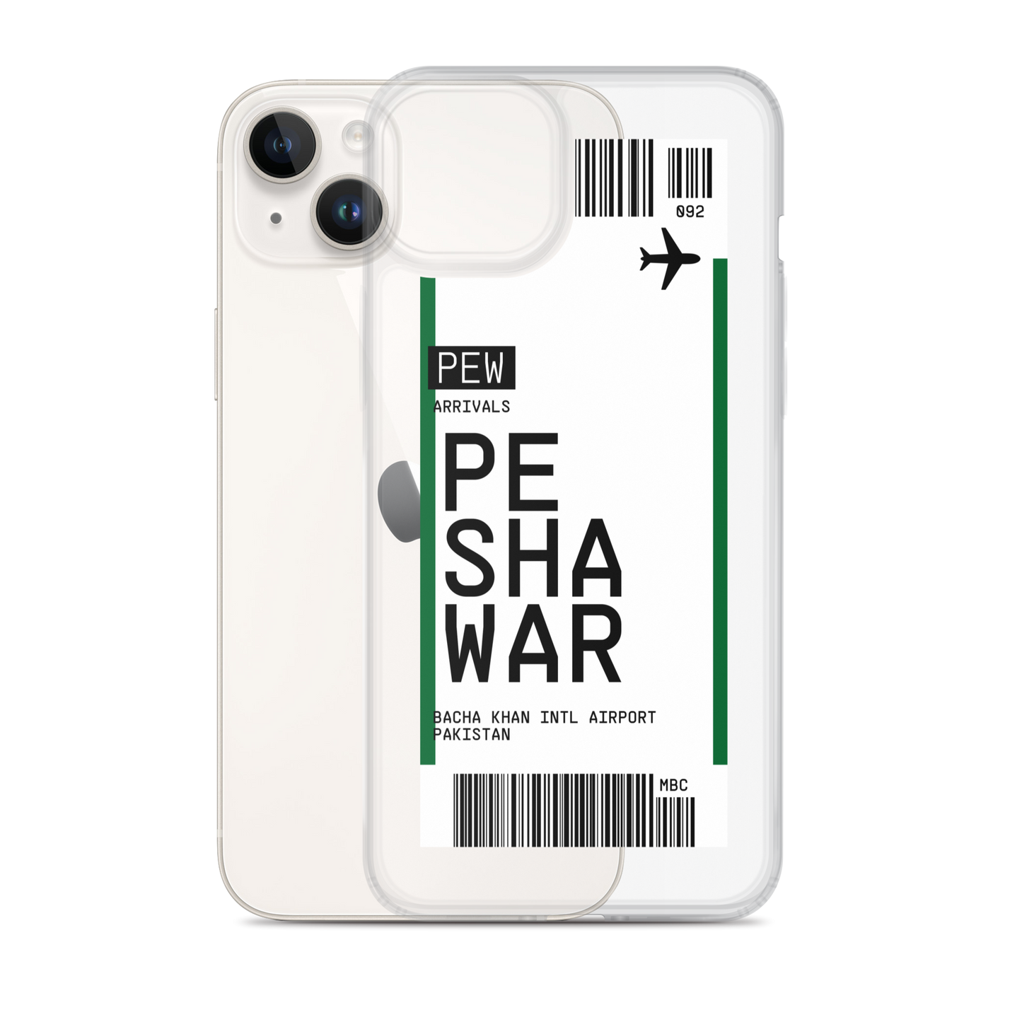 Peshawar Ticket iPhone® Case