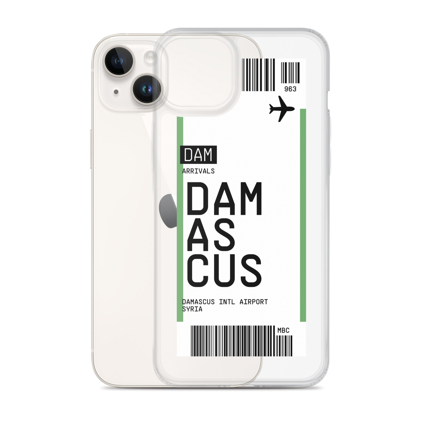 Damascus Ticket iPhone® Case