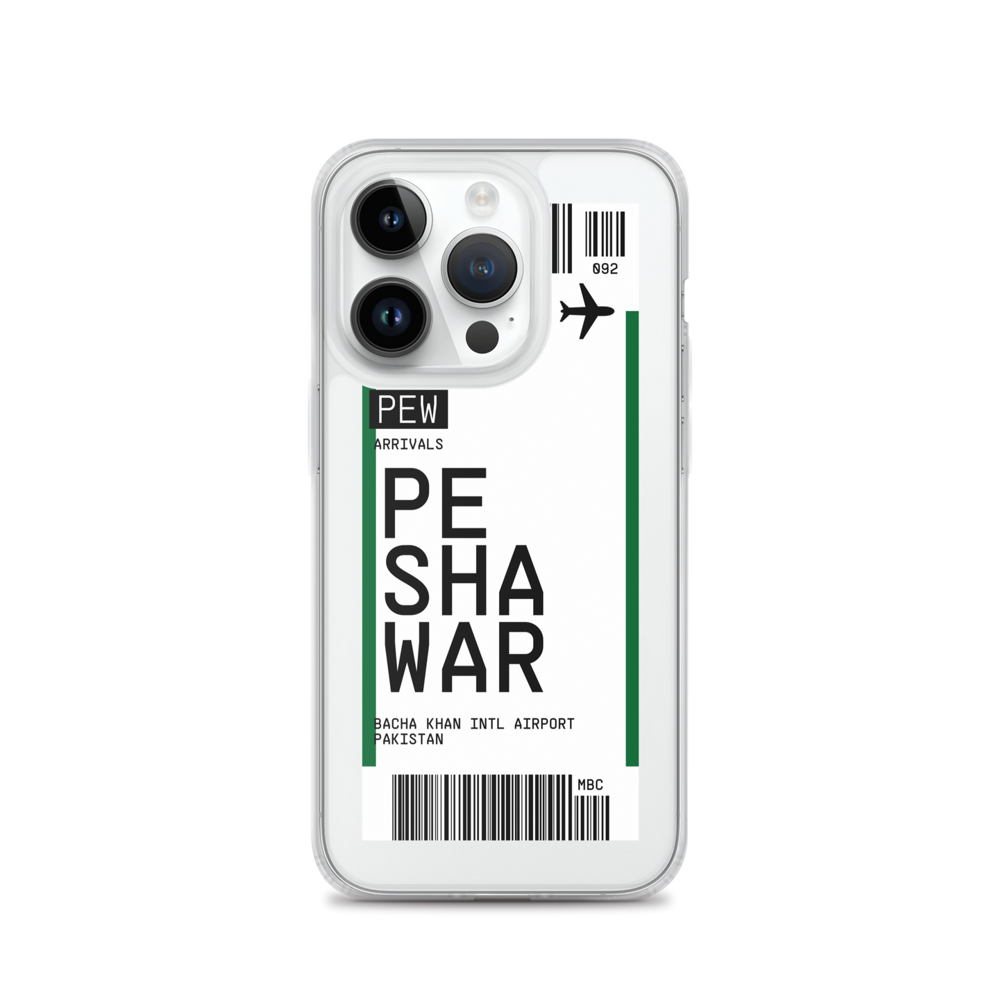 Peshawar Ticket iPhone® Case