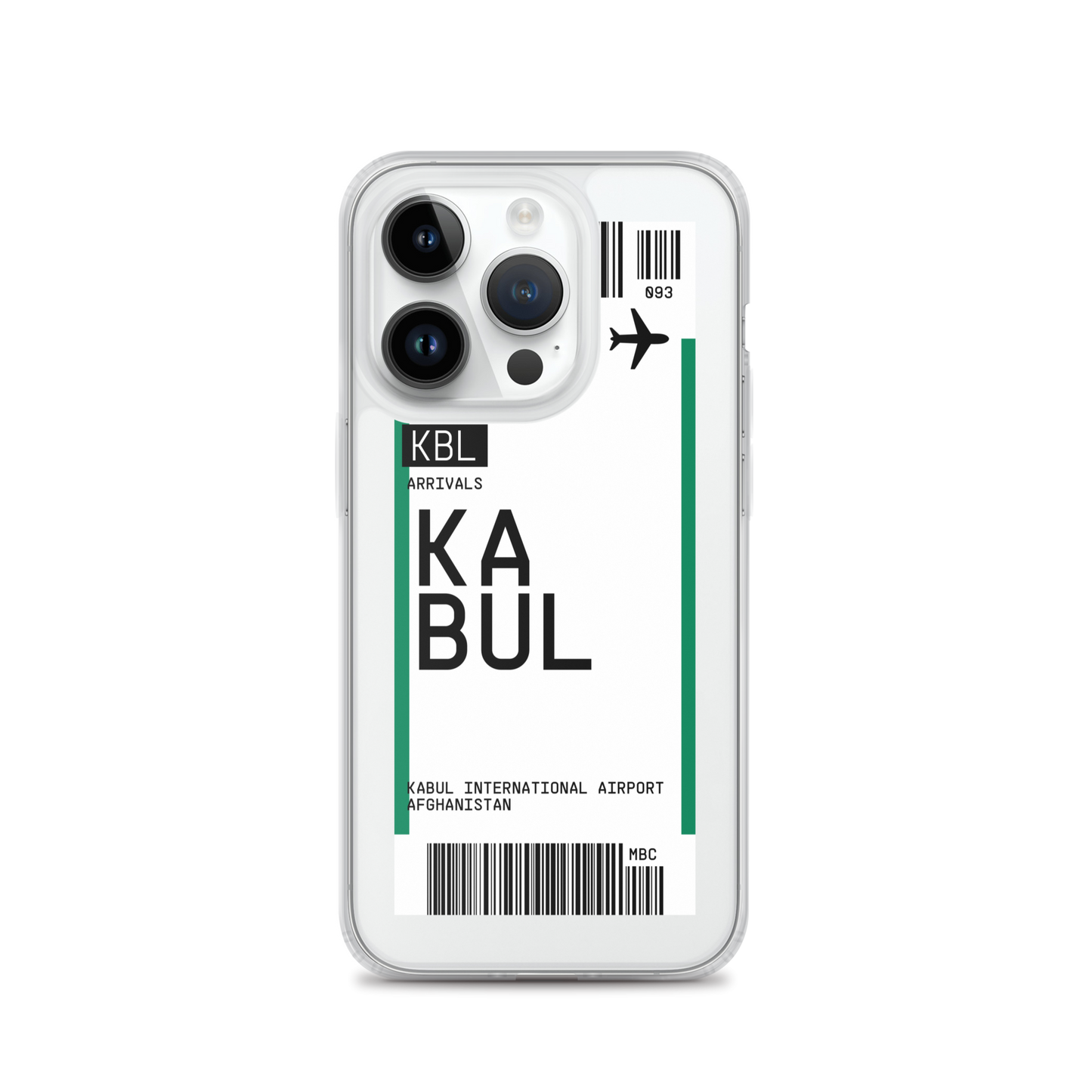 Kabul Ticket iPhone® Case