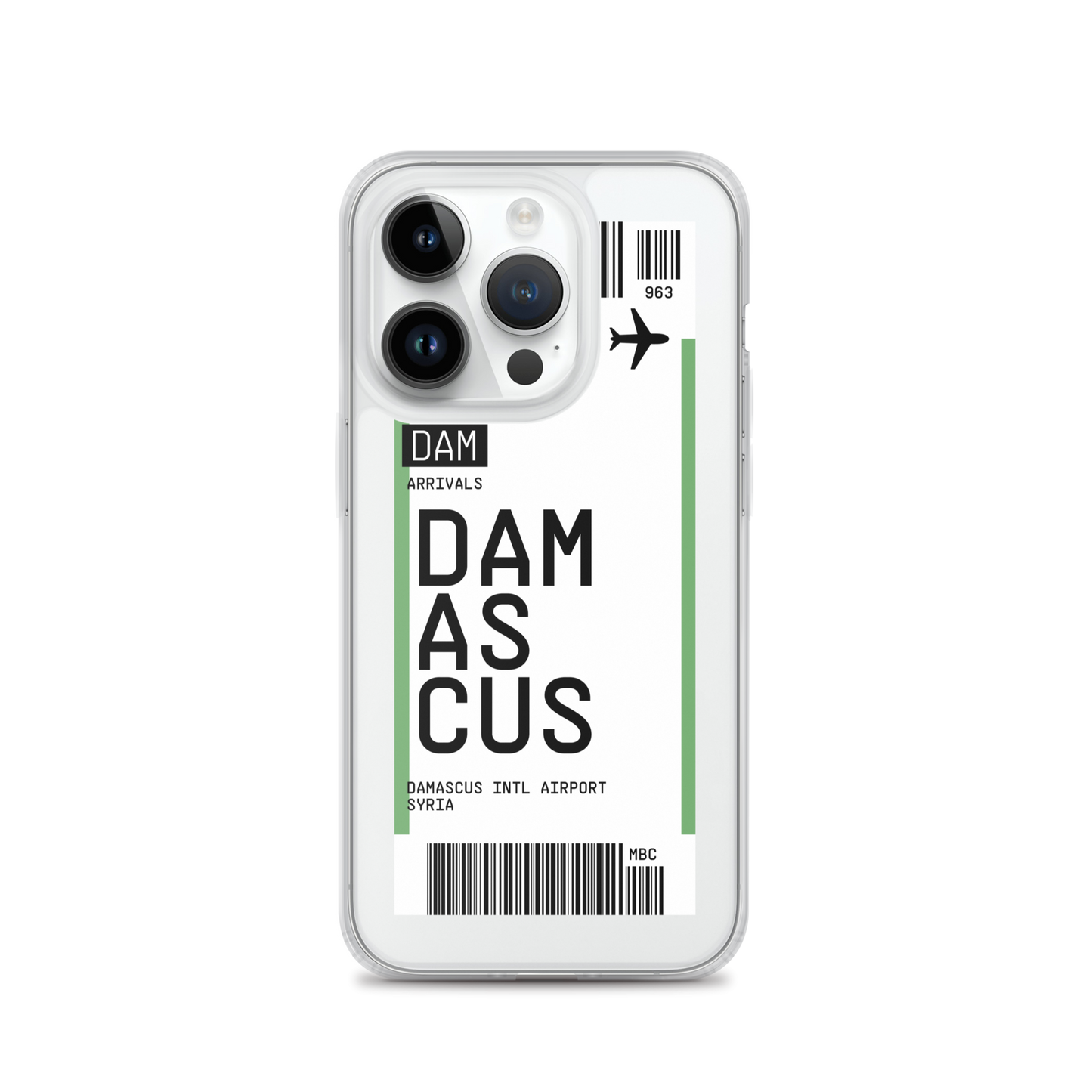 Damascus Ticket iPhone® Case