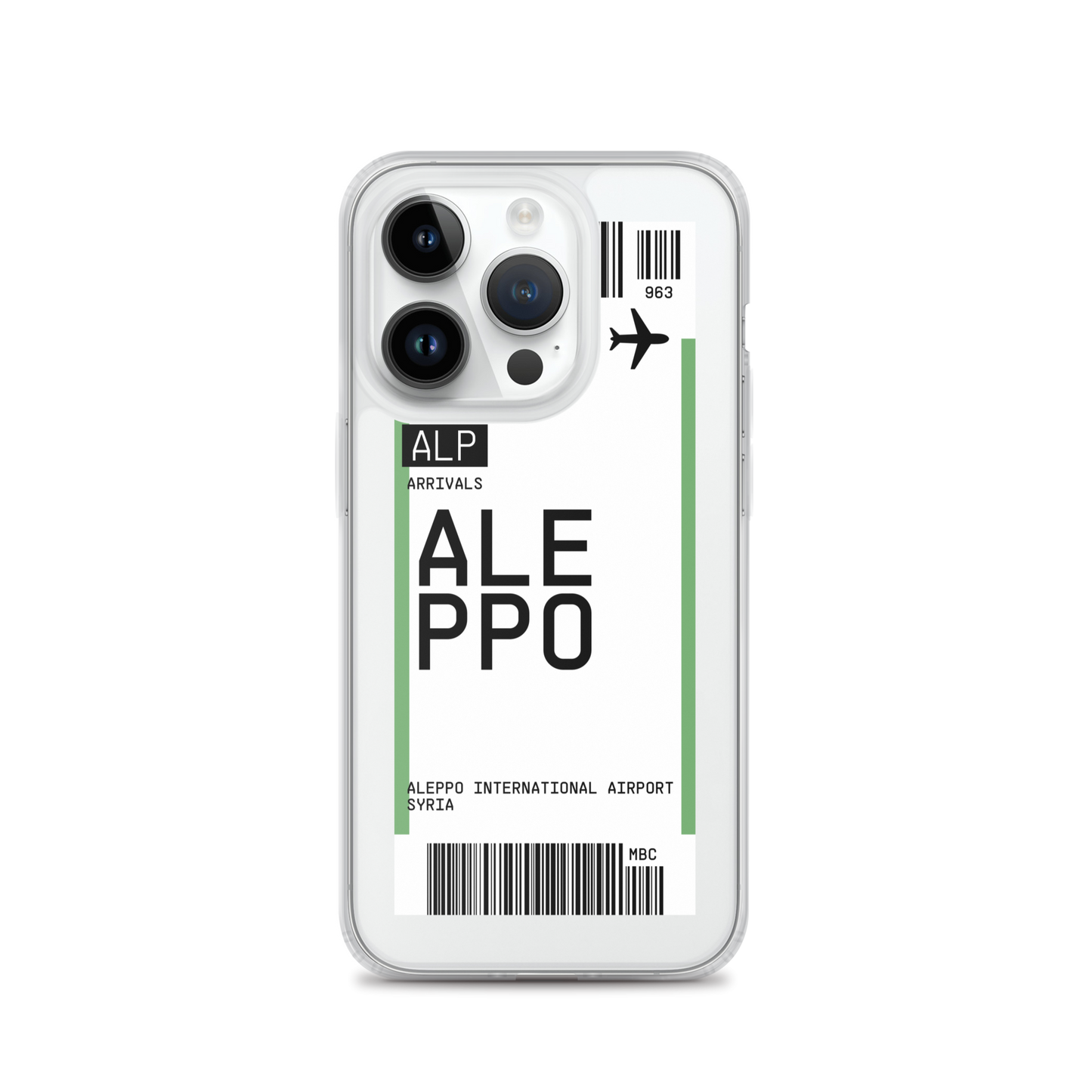 Aleppo Ticket iPhone® Case