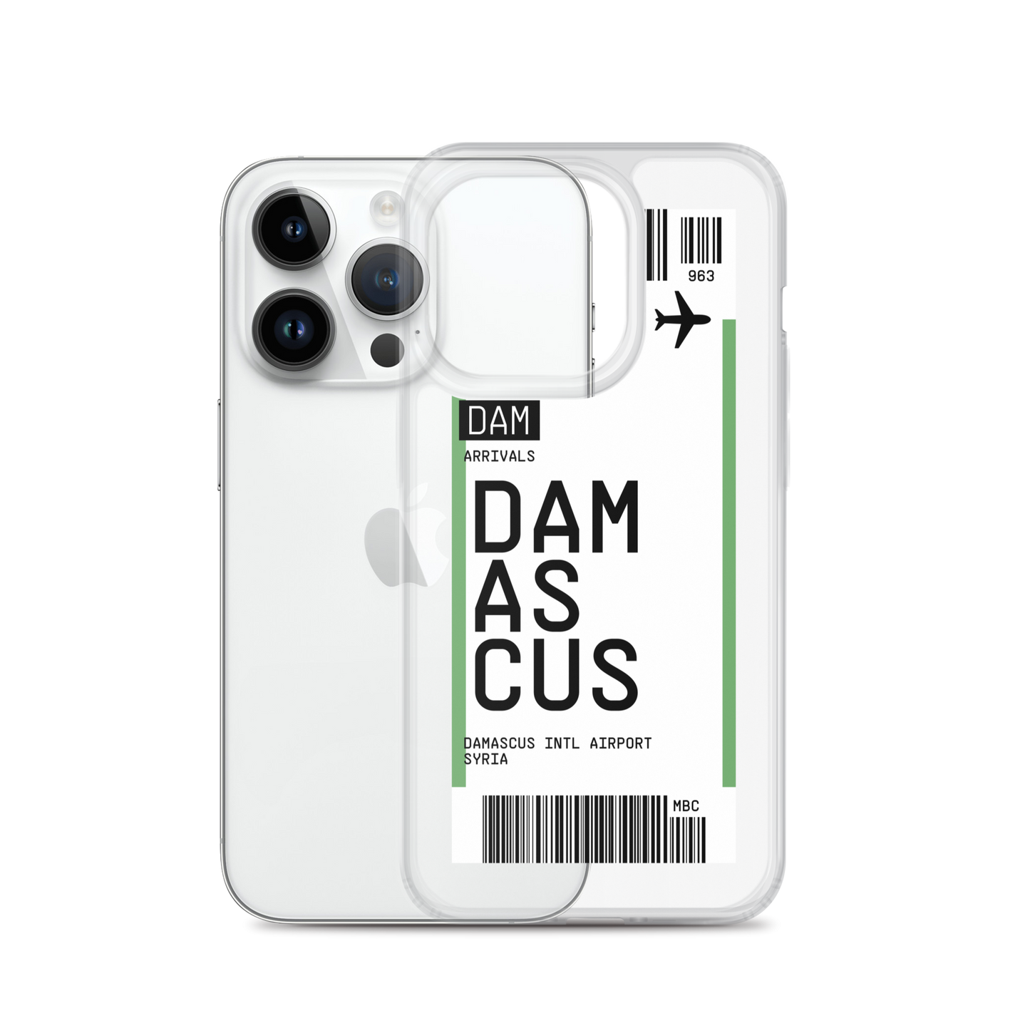 Damascus Ticket iPhone® Case