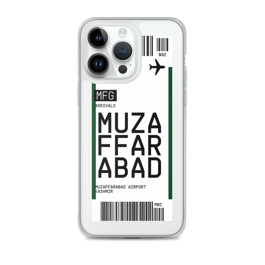 Muzaffarabad Ticket iPhone® Case