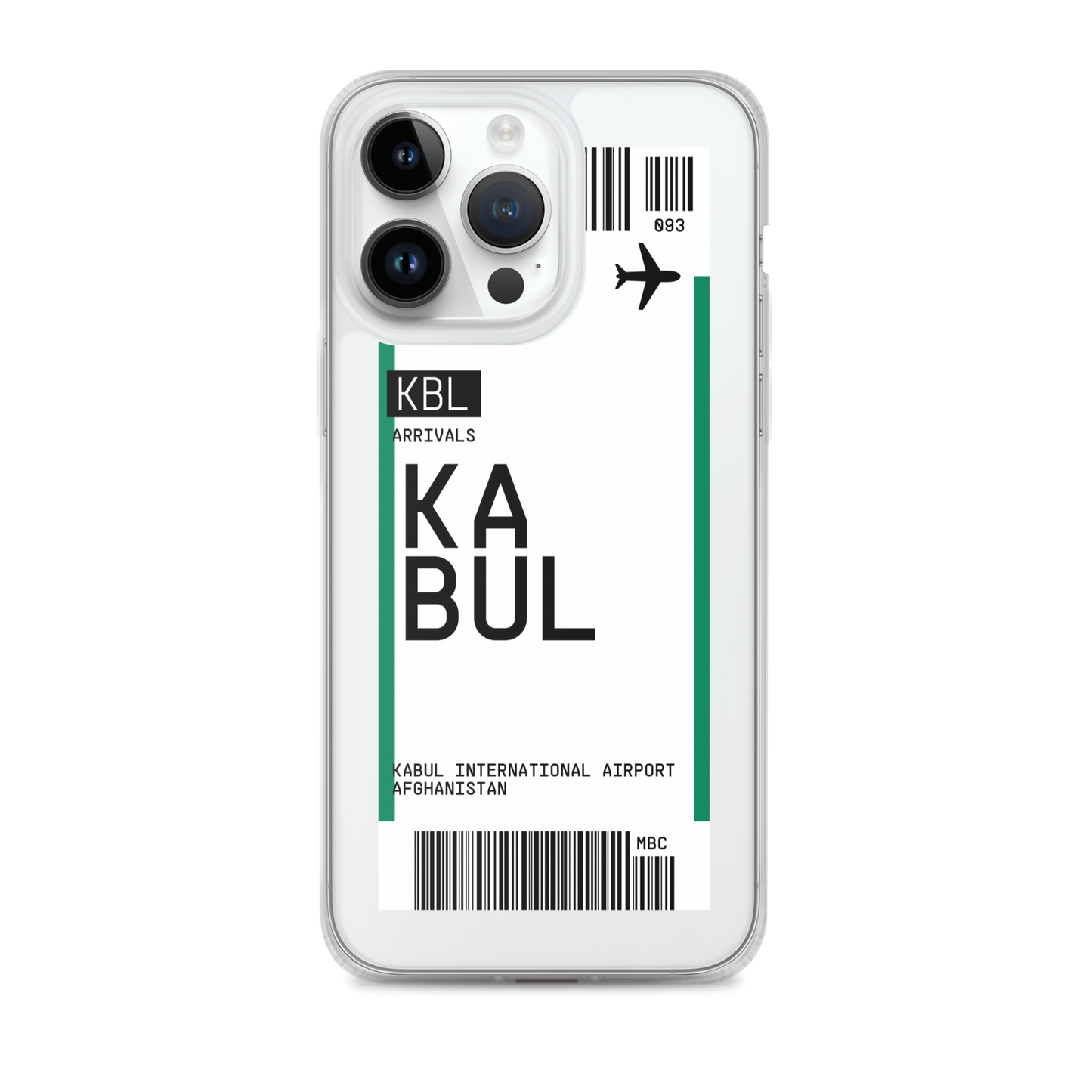 Kabul Ticket iPhone® Case