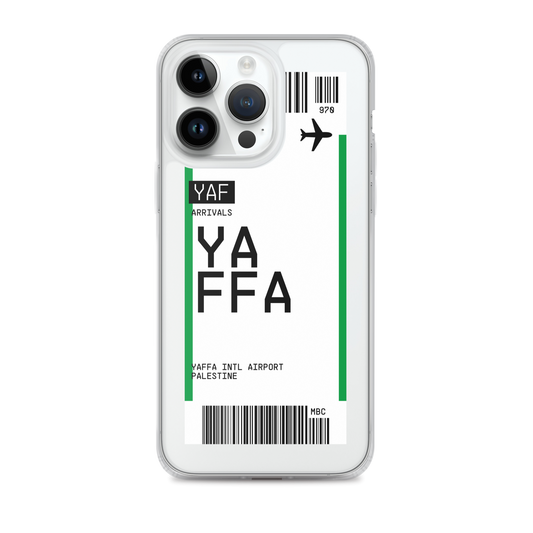 Yaffa Ticket iPhone® Case