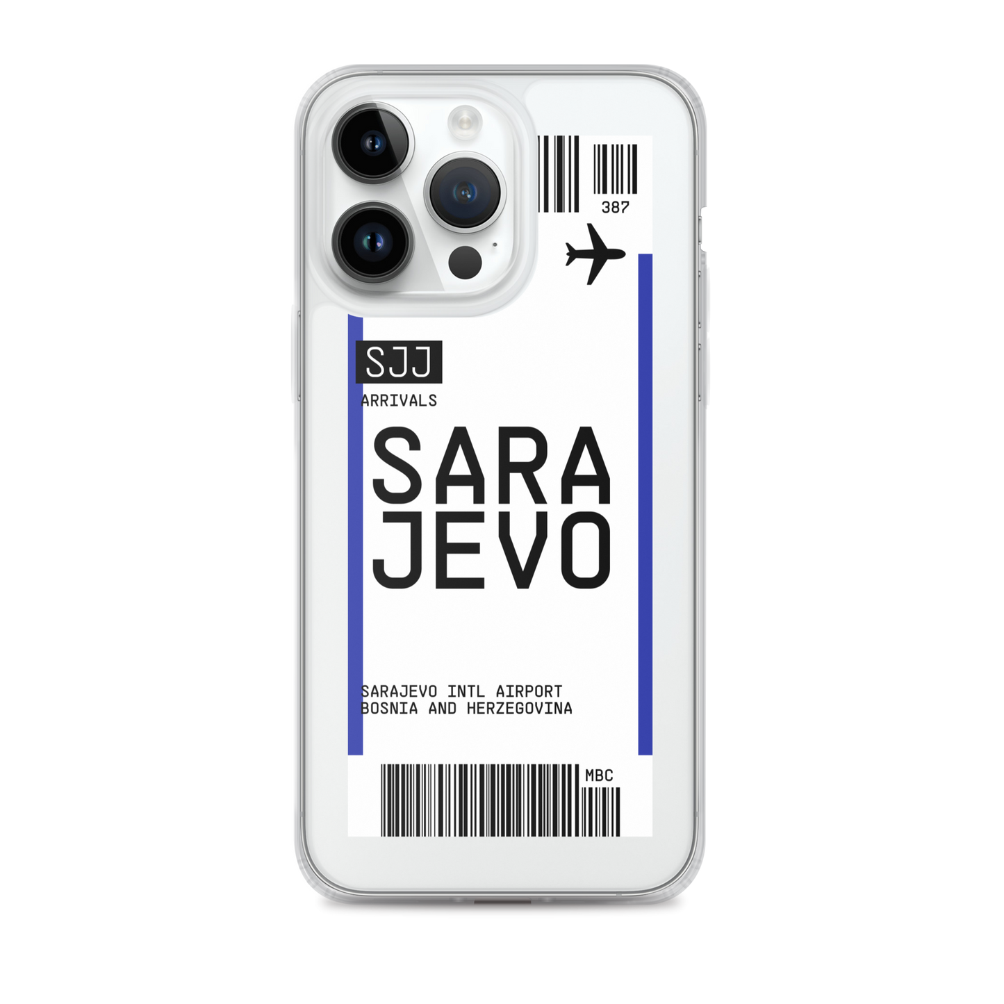 Sarajevo Ticket iPhone® Case