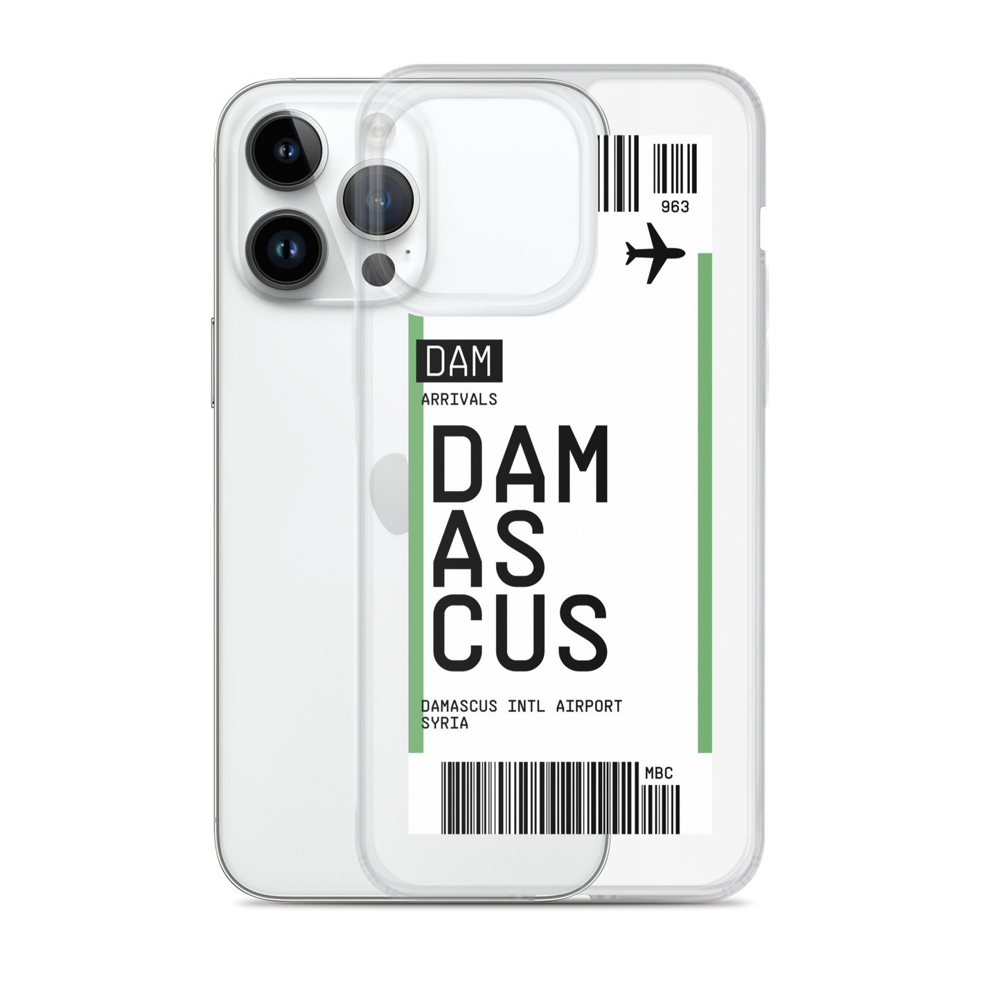 Damascus Ticket iPhone® Case