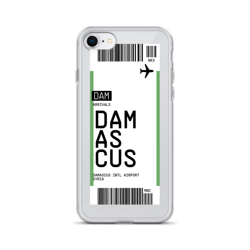 Damascus Ticket iPhone® Case