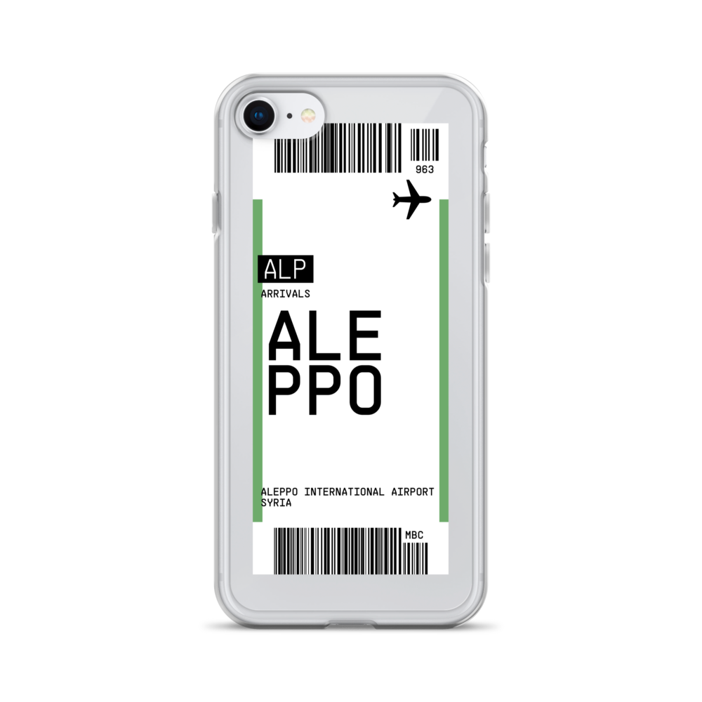 Aleppo Ticket iPhone® Case