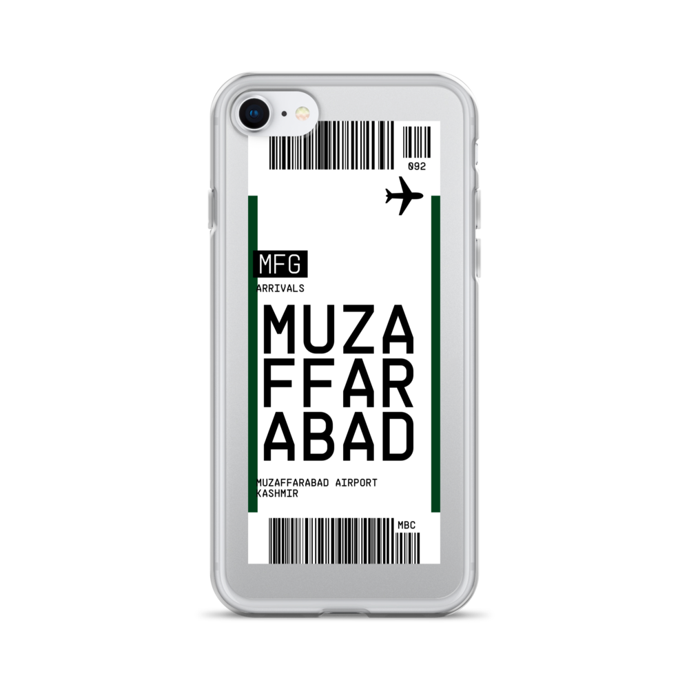 Muzaffarabad Ticket iPhone® Case