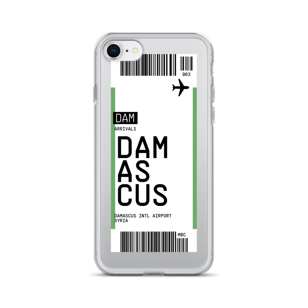 Damascus Ticket iPhone® Case