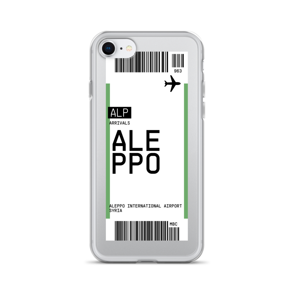 Aleppo Ticket iPhone® Case