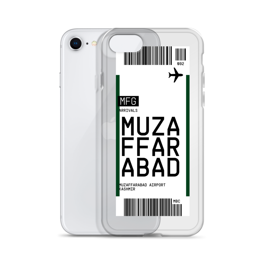 Muzaffarabad Ticket iPhone® Case