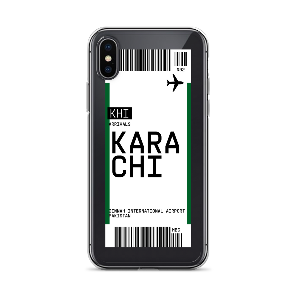 Karachi Ticket iPhone® Case