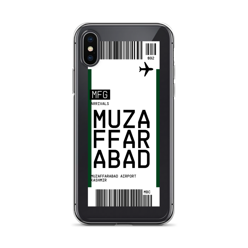 Muzaffarabad Ticket iPhone® Case