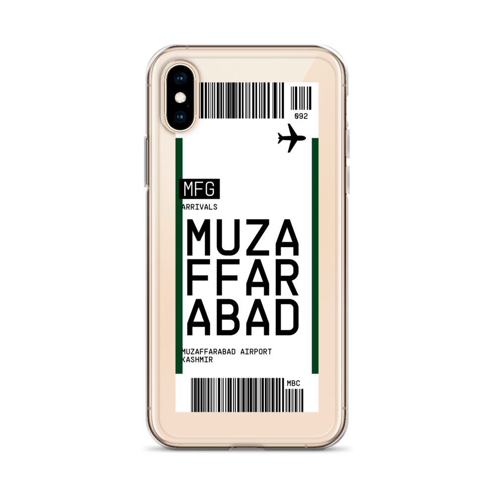 Muzaffarabad Ticket iPhone® Case